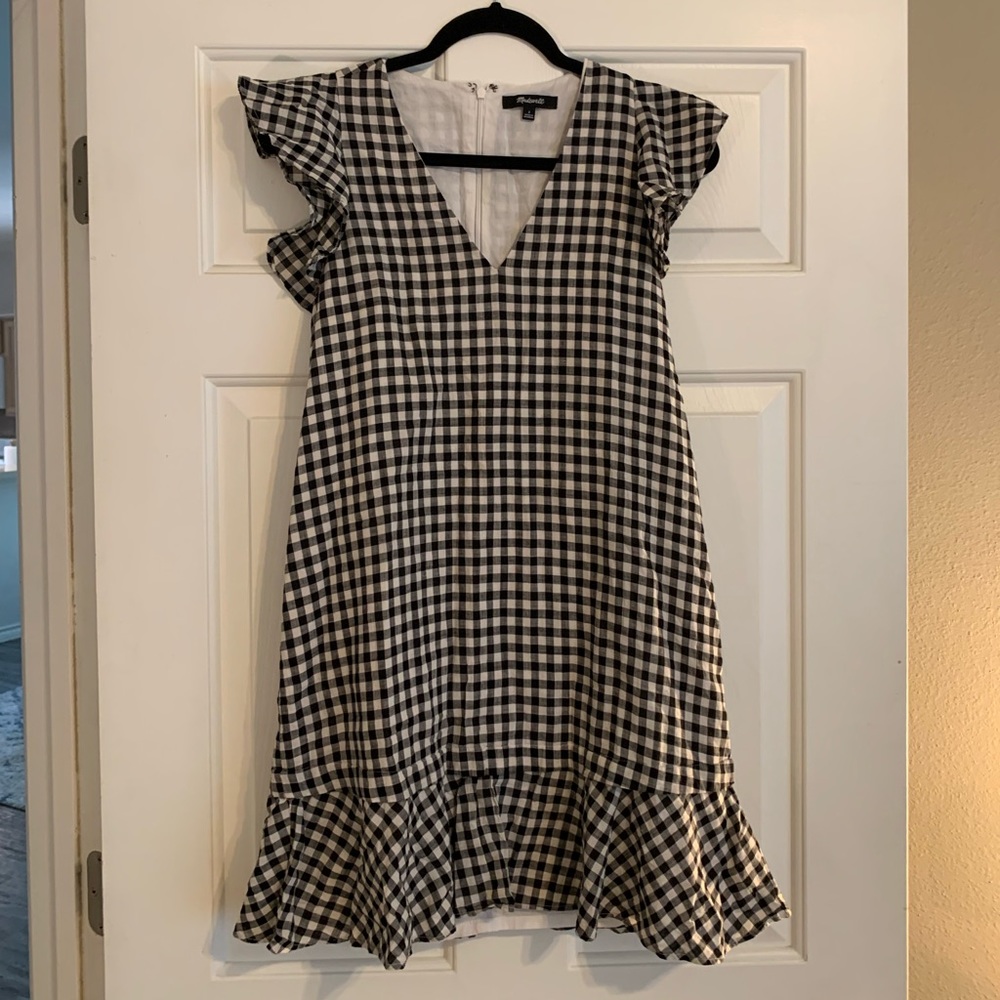 Madewell Gingham Dress
